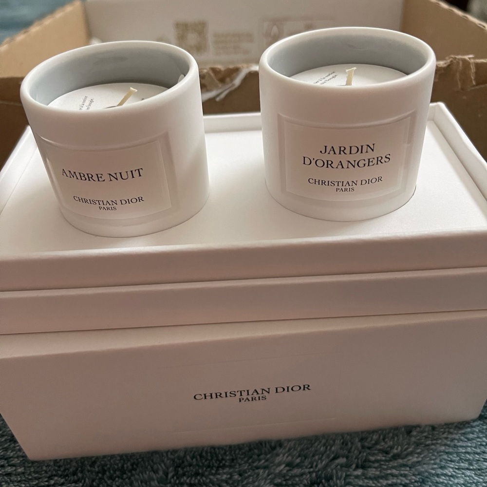 Dior candle